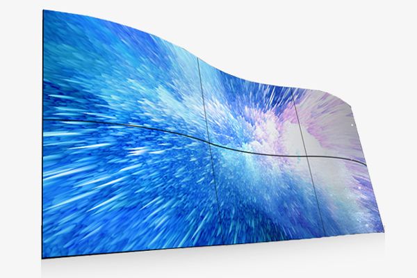 弧形拼接屏怎么實現(xiàn)的？