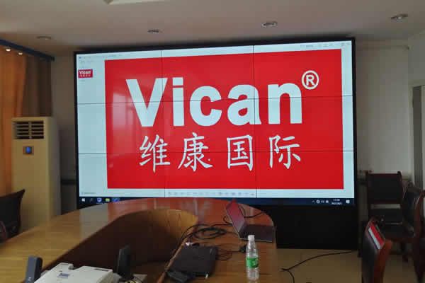 科技展廳引進(jìn)液晶拼接屏顯示系統(tǒng)，提高品味與檔次