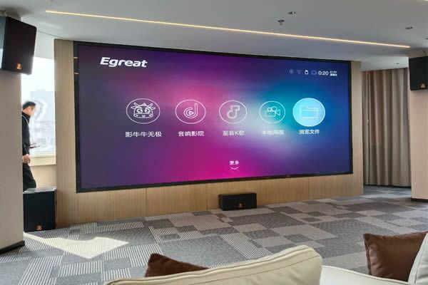 直播室背景墻設(shè)計(jì)，可以使用LED顯示屏嗎