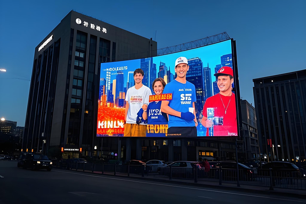 戶(hù)外廣告，如何吸引眼球？當(dāng)然離不開(kāi)LED顯示屏~